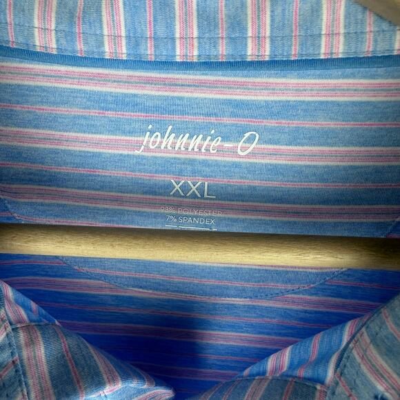 Johnnie O Men's Size XXL Polo Golf Shirt Casual Collared Short Sleeve - Picture 7 of 9